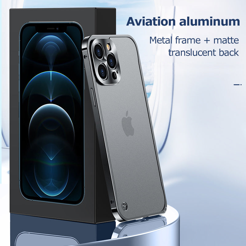 Luxury Metal Frame Lens Protection For Iphone 12 13 Mini Pro Max