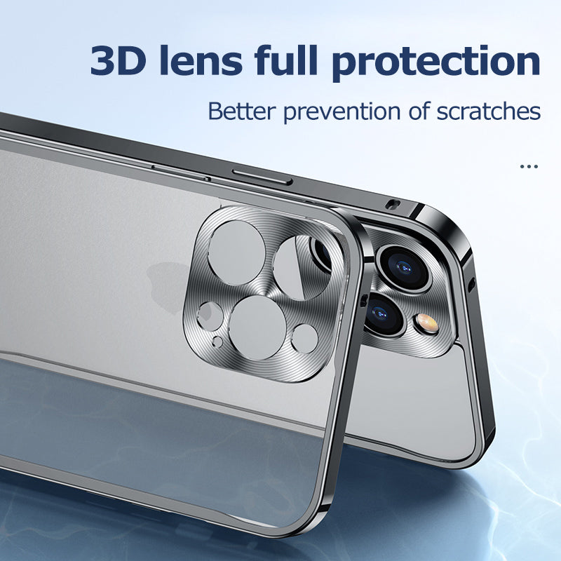 Luxury Metal Frame Lens Protection For Iphone 12 13 Mini Pro Max