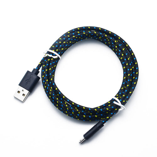 Micro Usb Cable 1m 2m 3m Nylon Braided Data Sync Usb Charger Cable For