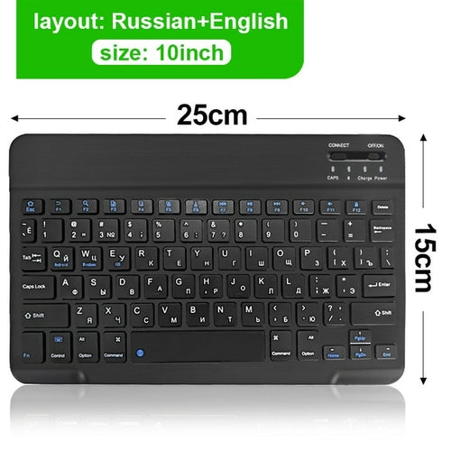 Mini Bluetooth Keyboard Wireless Keyboard Rechargeable For Ipad Phone