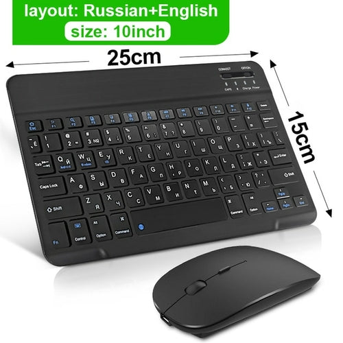 Mini Bluetooth Keyboard Wireless Keyboard Rechargeable For Ipad Phone
