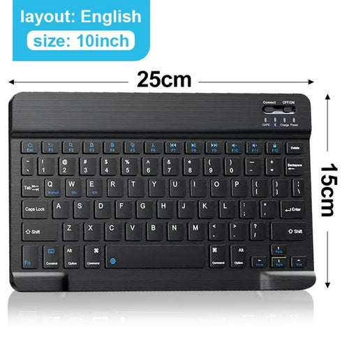 Mini Bluetooth Keyboard Wireless Keyboard Rechargeable For Ipad Phone