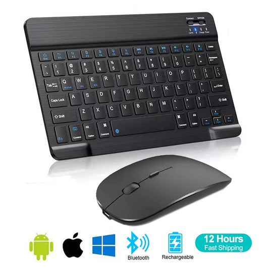 Mini Bluetooth Keyboard Wireless Keyboard Rechargeable For Ipad Phone