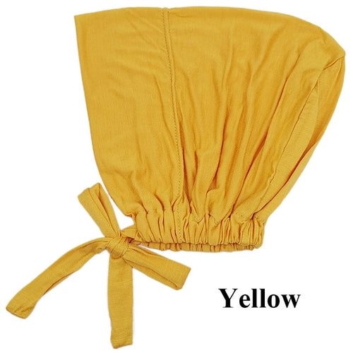 New Soft Modal Muslim Turban Hat Inner Hijab Caps Islamic Underscarf