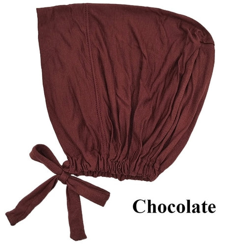New Soft Modal Muslim Turban Hat Inner Hijab Caps Islamic Underscarf