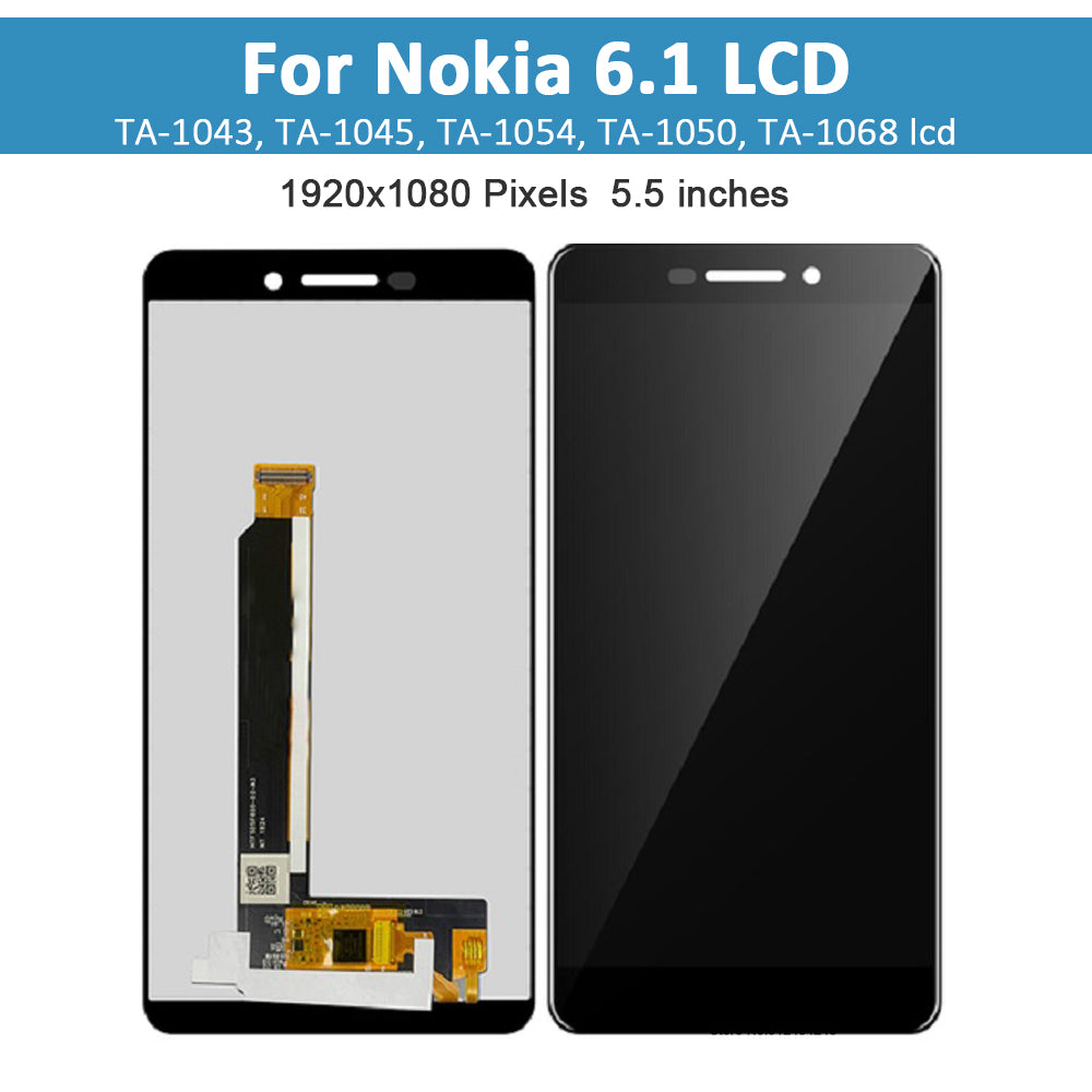 Original Lcd For Nokia 6 2018 6.1 Display Touch Screen Digitizer