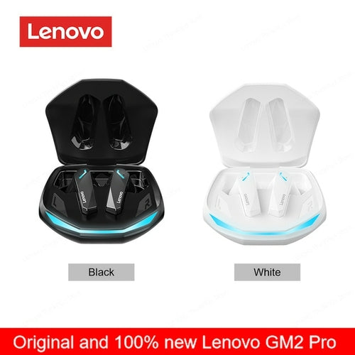Original Lenovo Gm2 Pro 5.3 Earphone Bluetooth Wireless Earbuds Low
