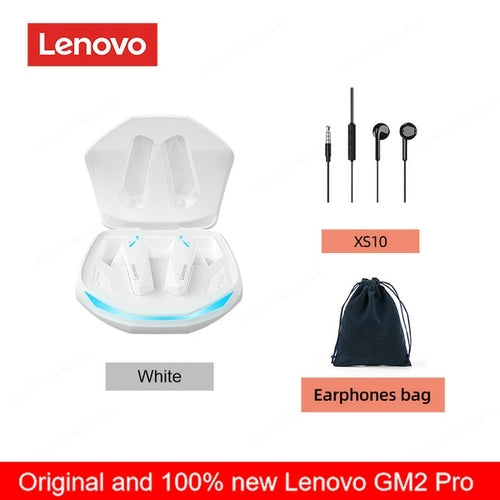 Original Lenovo Gm2 Pro 5.3 Earphone Bluetooth Wireless Earbuds Low