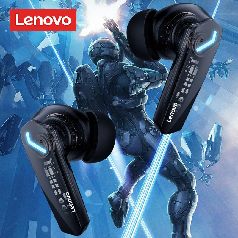 Original Lenovo Gm2 Pro 5.3 Earphone Bluetooth Wireless Earbuds Low