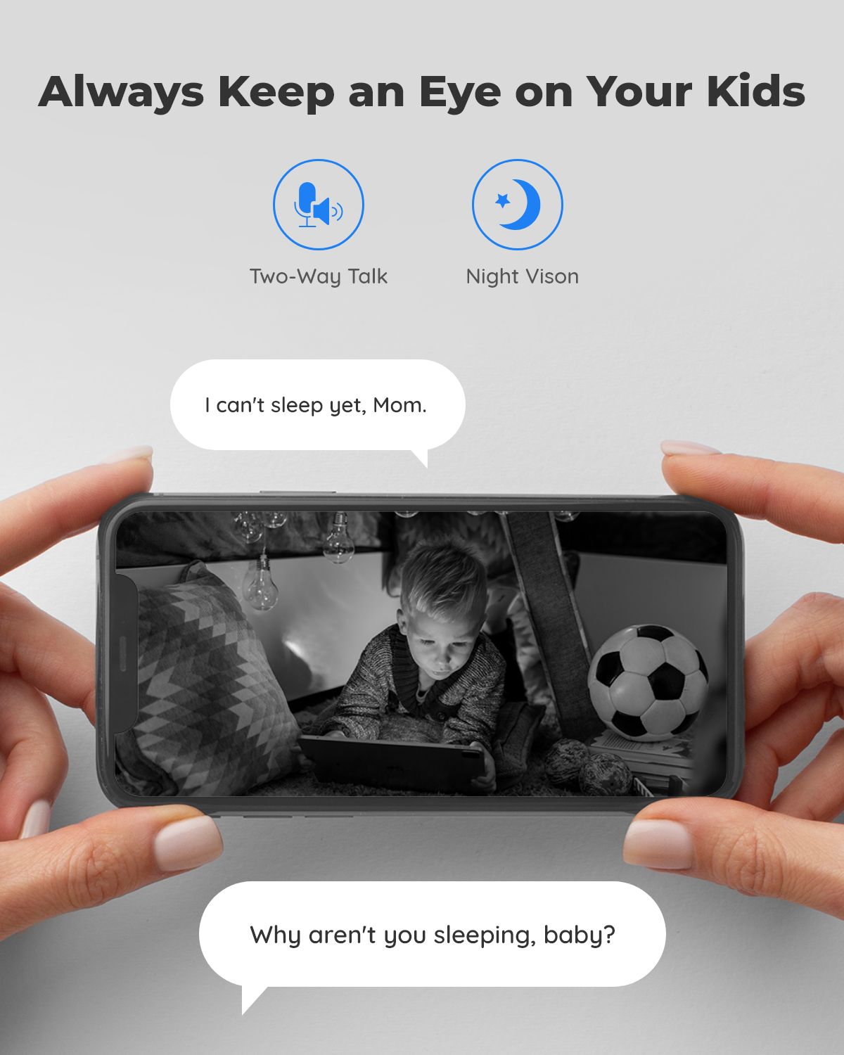 Reolink 5mp Ptz Home Security Camera Wifi 2.4g/5g 3x Optical Zoom