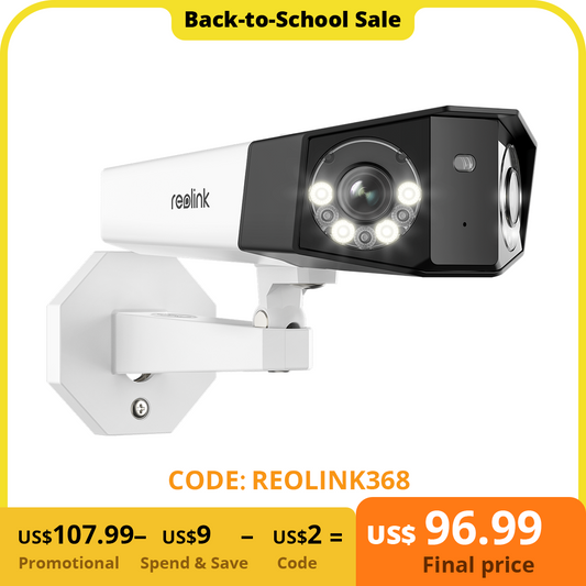 Reolink Duo 2 poe camera 4k Dual Lens outdoor security protection