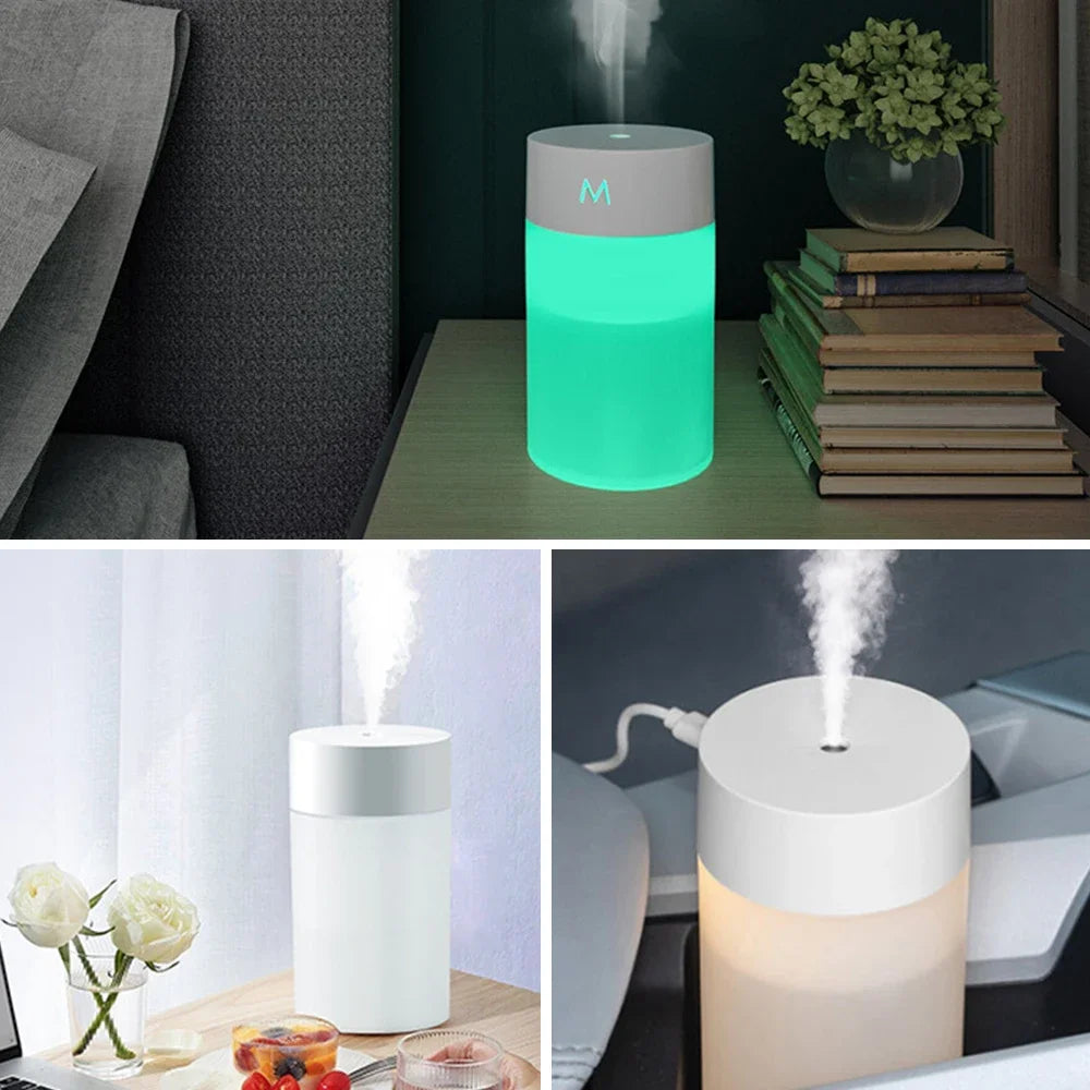 Portable Smart Humidifier for Home Car Oil USB Fresh Aroma Diffuser