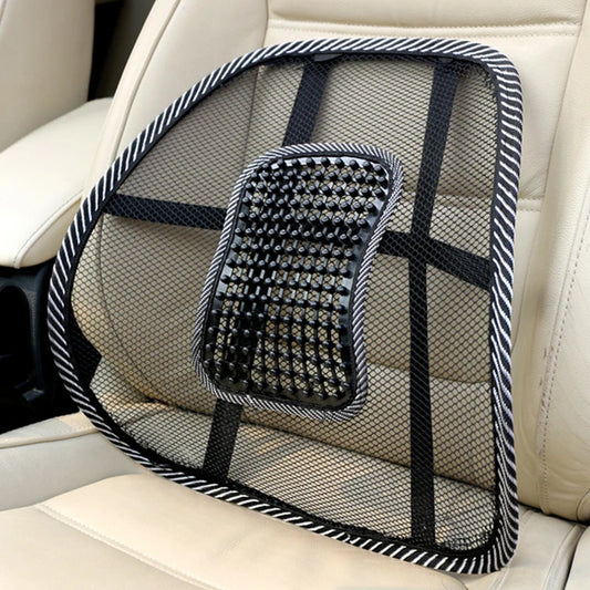 Car Seat Chair Back Cushion Mesh Lumbar Back Brace Car Seat Chair
