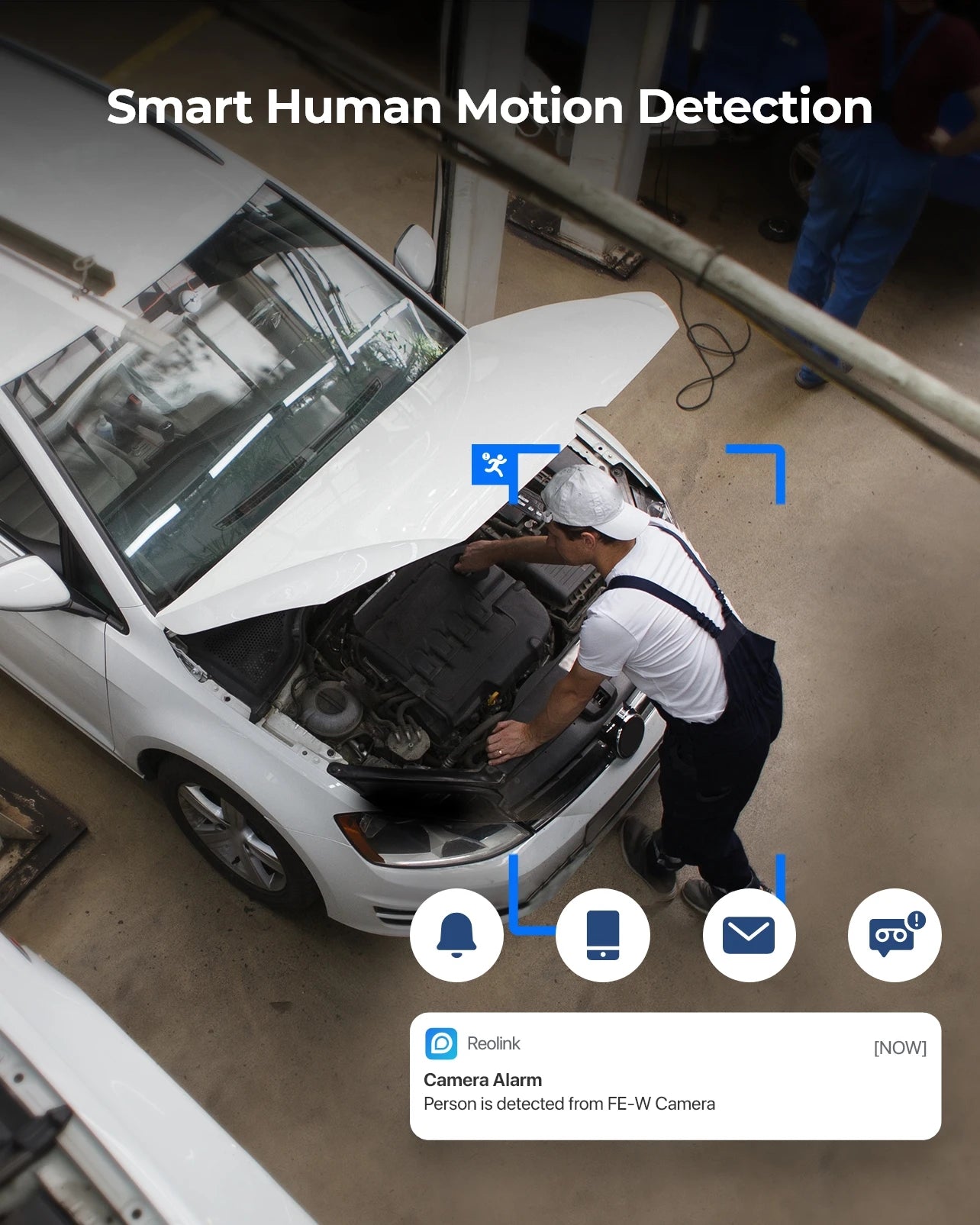 Reolink 6MP Fisheye WiFi Security Camera 2.4/5GHz Wireless Indoor