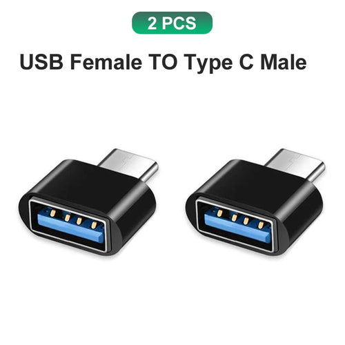 NNBILI Type C to USB Adapter 3.0 USB-C 3.1Male OTG A Female Data