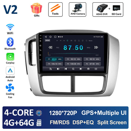 Android Smart System for Honda Pilot 1 2005 2006 - 2008 Navigation GPS