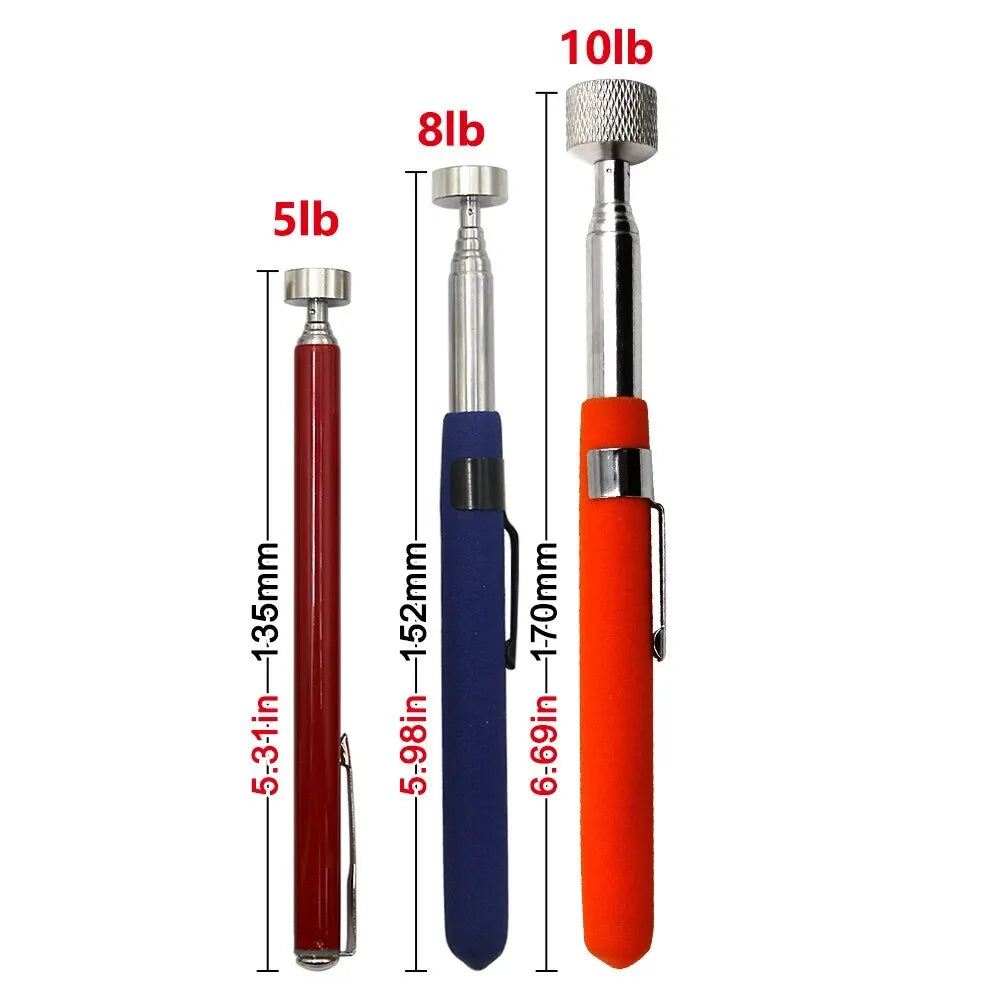 Magnetic Retractable Pickup Suction Iron Rod Portable Multifunctional