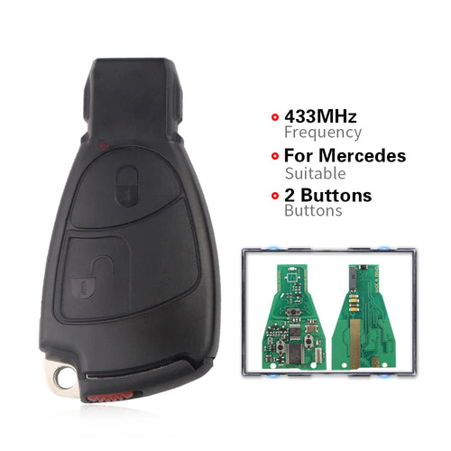 YIQIXIN Remote Car Key For Mercedes Benz NEC B C E S SL ML MB CLK CL
