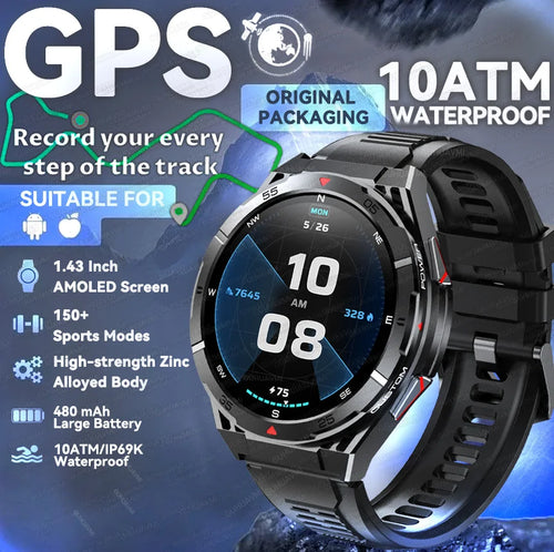 2025 New for HUAWEI Original Premium GPS SmartWatch Ultra HD AMOLED