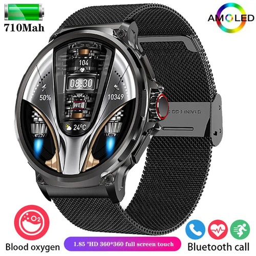 New Men's smartwatch HD Bluetooth Talk 1.85 "display Smartwatch 710