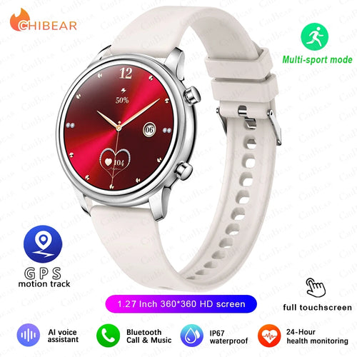 2024 New Bluetooth Call Smart Watch Women 360*360 HD Display Heart