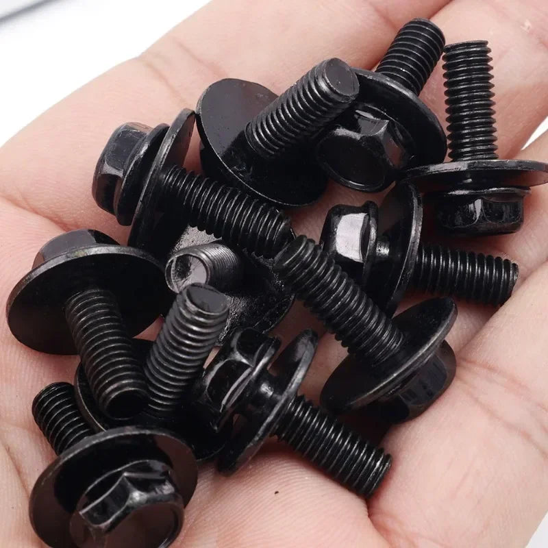 Car Body Bolts U Type Nut Clips M6 Automobile Bumper Fender Rivet