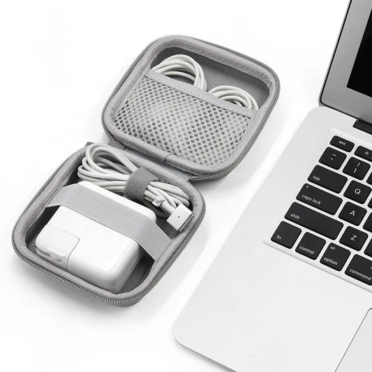 Portable Earphone Storage Bag Data Cable Organizer Bag Multifunctional