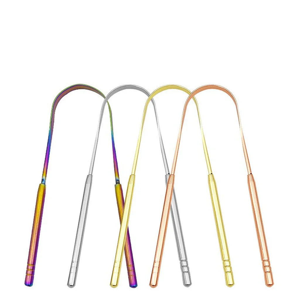 304 Stainless Steel U-Shaped Tongue Scraper Tongue Scraper Unisex Bad