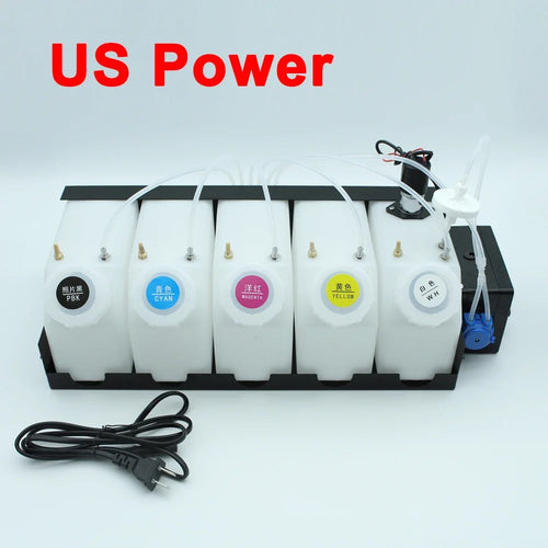 1500ML DTF White Ink Circulation CISS System For i3200 i1600 XP600
