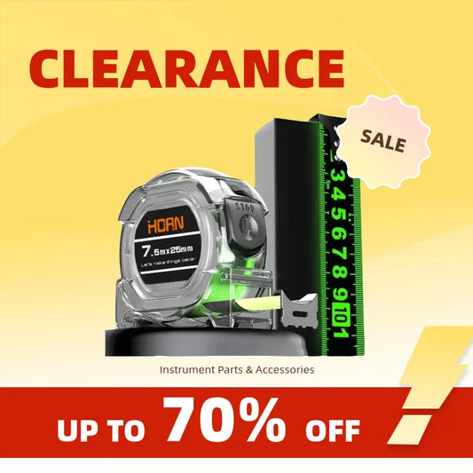 Clearance_3/5/7.5/10M Self-Locking Tape Measure Fluorescent Tape