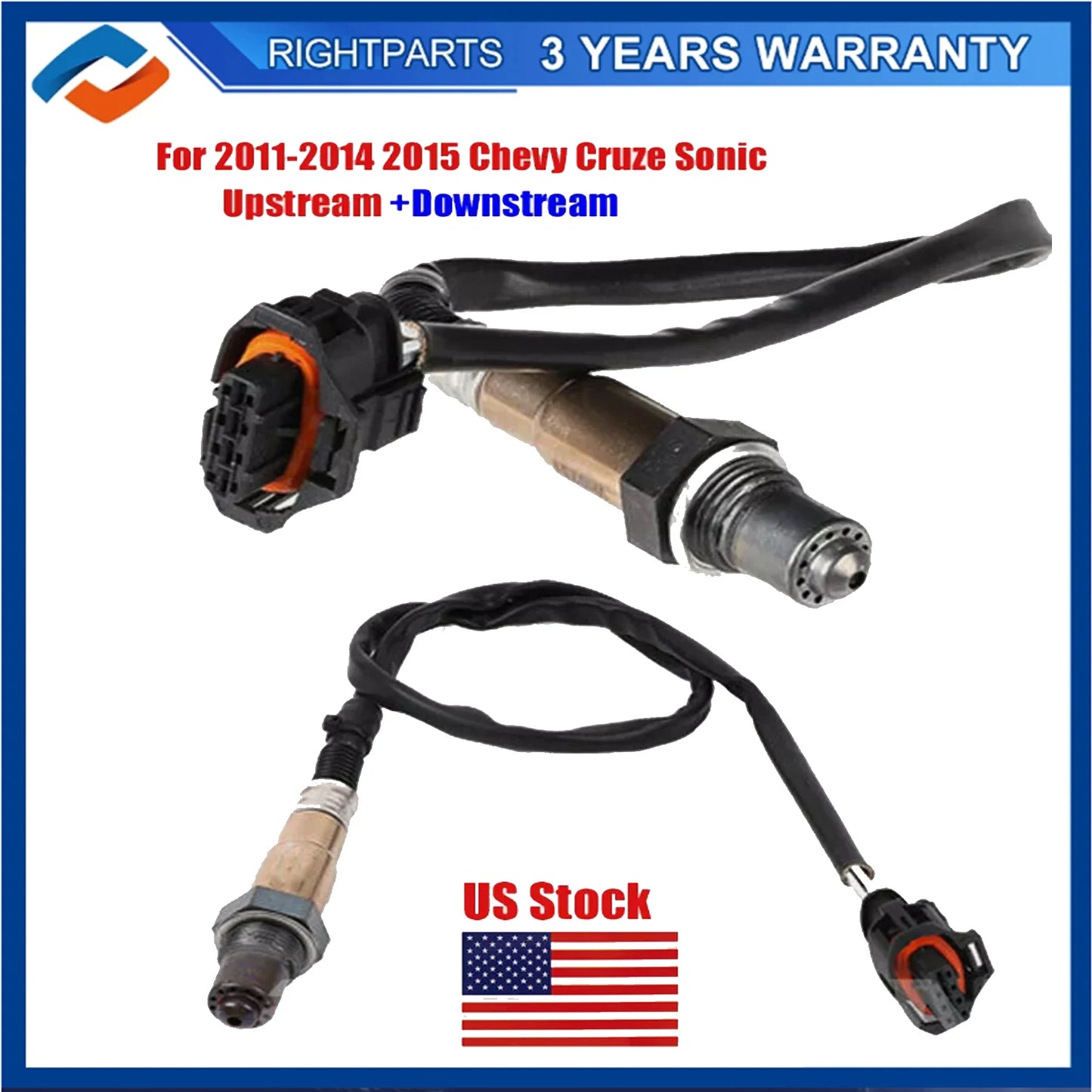 New Upstream & Downstream Oxygen O2 Sensor For 2011 2012 2013 2014