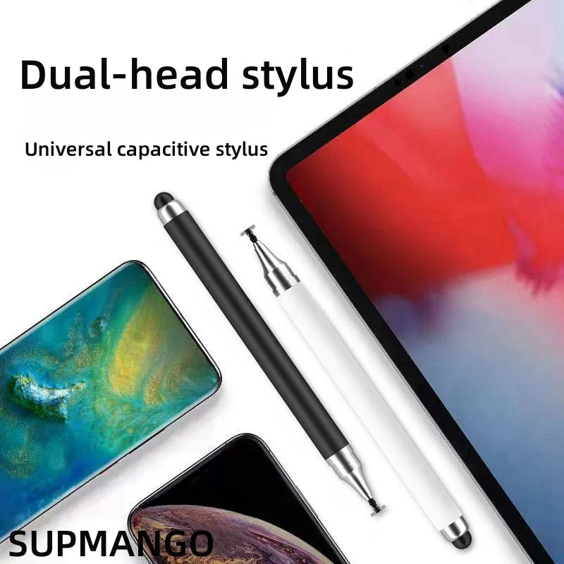 Two-In-One Capacitive Pen Suitable For All Mobile Phones And Tablets