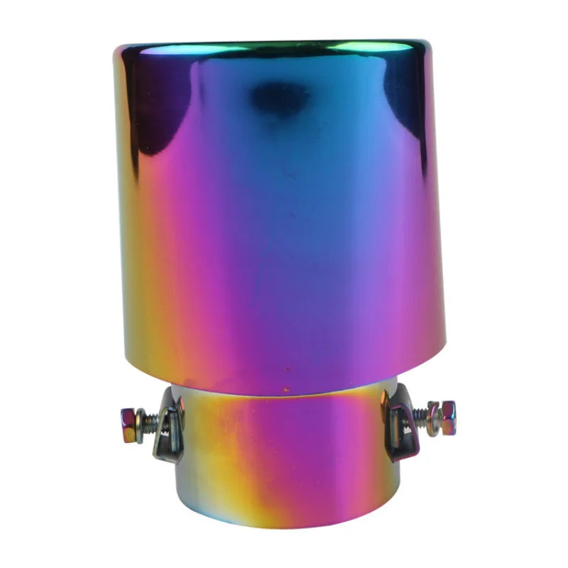 Universal Car Exhaust Muffler Tip Round Stainless Steel Car Tail Rear