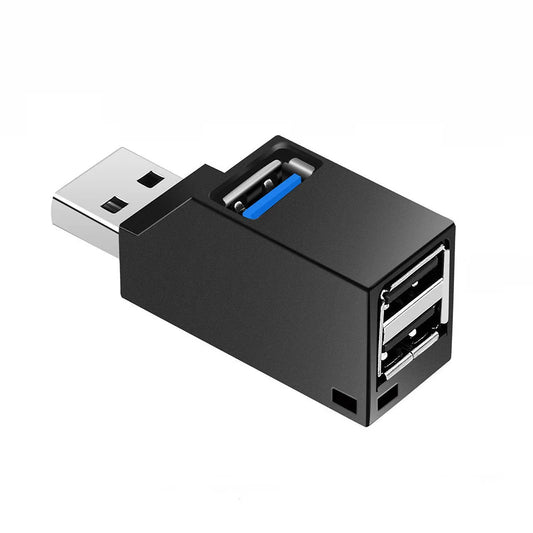 USB 3.0 HUB Adapter Extender Mini Splitter Box 1 to 3 Ports High Speed