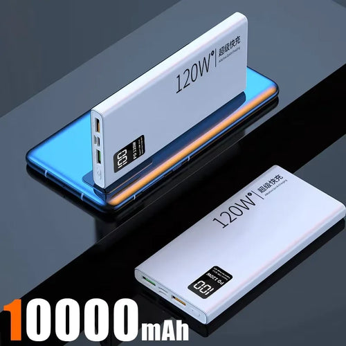 Portable Original Mobile 50000mAh Power Bank 120W Two-Way Fast