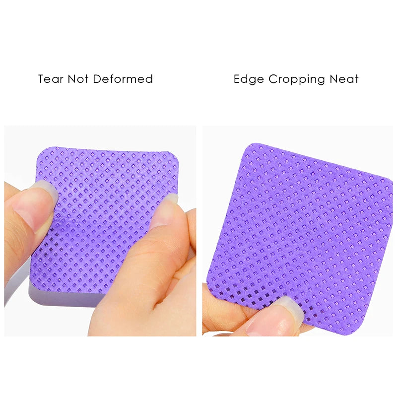 Lint-freeNail Polish Remover Gel Nail Wipes Nail Cotton Pads Manicure