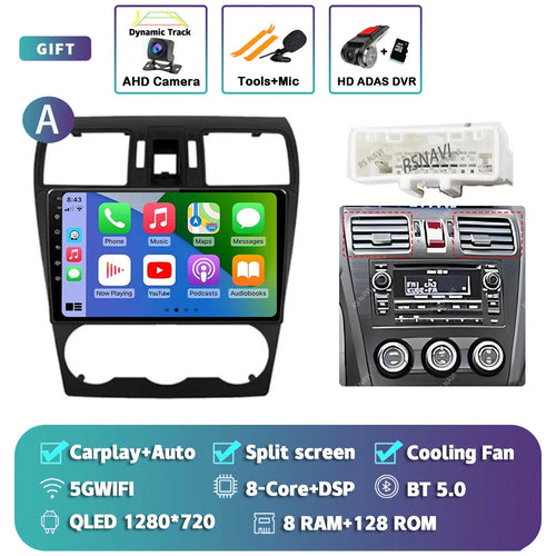 Android 14 Carplay Car Radio Multimedia Player For Subaru Forester 4