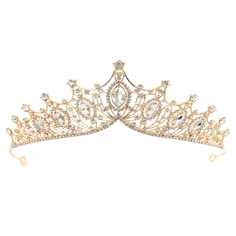 Queen Crowns for Women Pageant Crown with Combs Princess Crown for