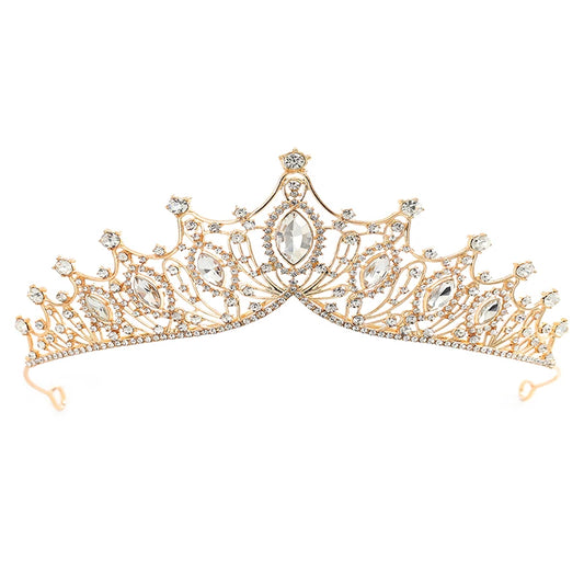 Queen Crowns for Women Pageant Crown with Combs Princess Crown for