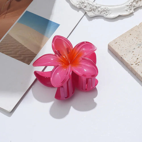 Fashion Egg Flower Hair Clips for Women Bohemia Style Flower Large