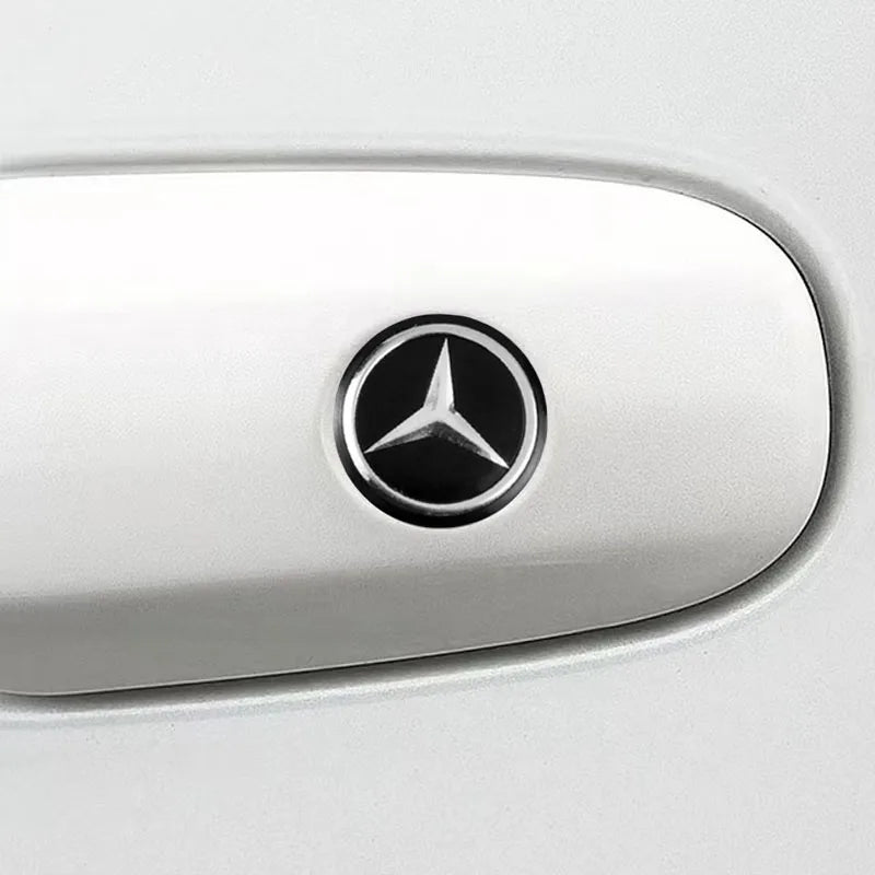 5/10Pcs Car Key Lock Stickers Keyhole Anti-blocking Protection Styling