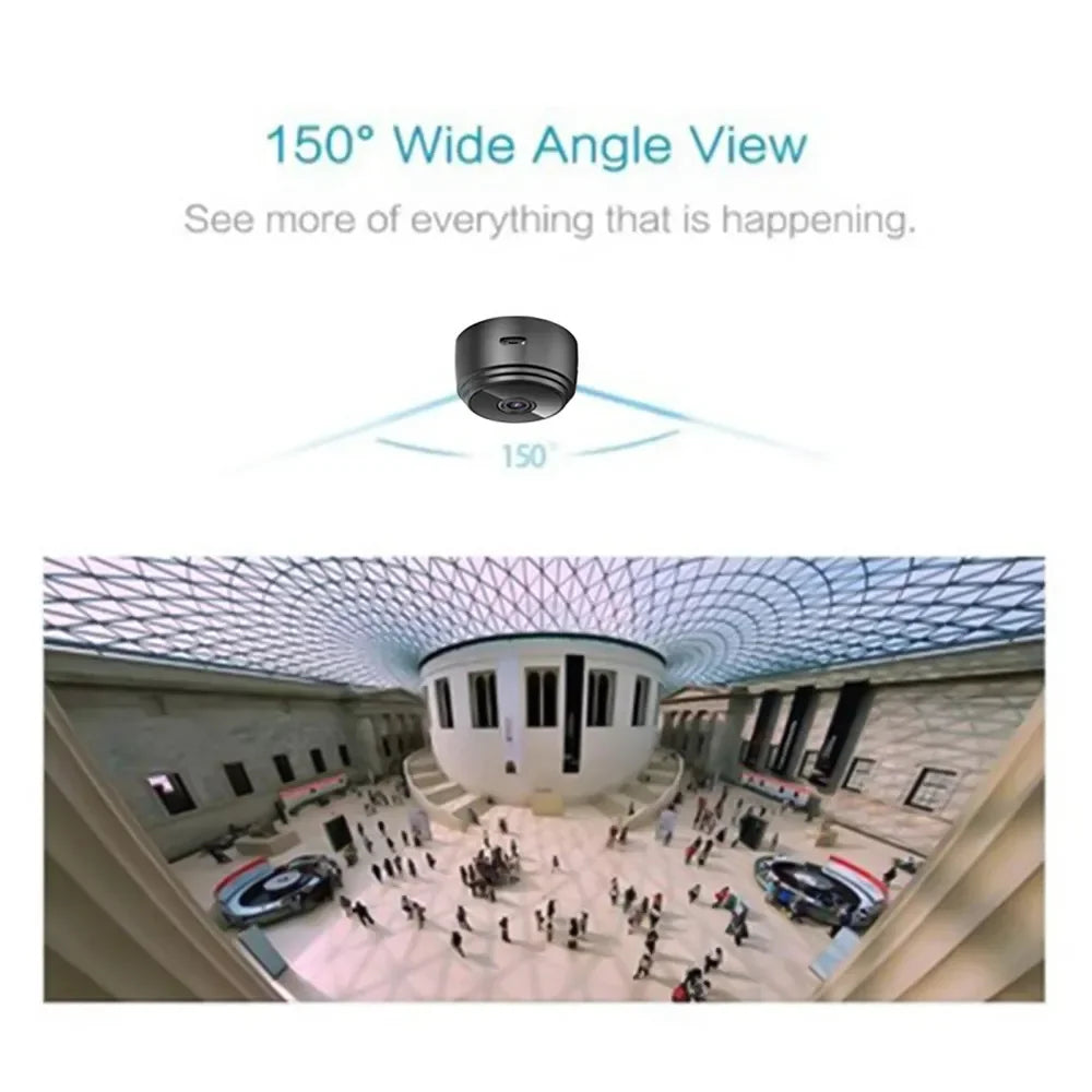 A9 Mini Camera HD 720P Intelligent Home Security IP WiFi Camera