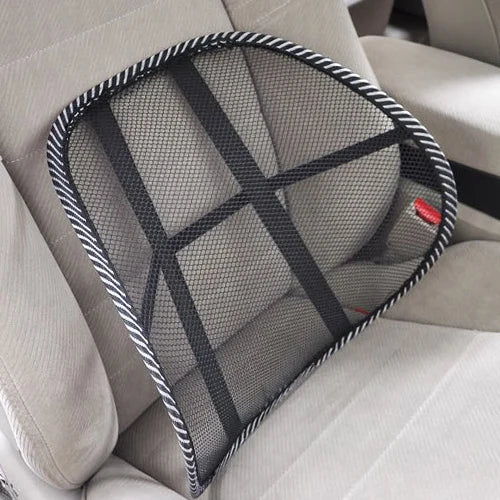 Car Seat Chair Back Cushion Mesh Lumbar Back Brace Car Seat Chair