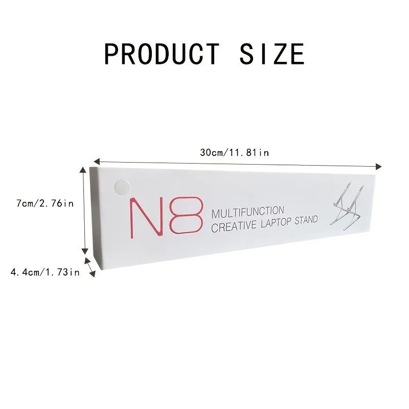 Laptop Stand For Macbook Folding Adjustable Aluminum Computer Pc