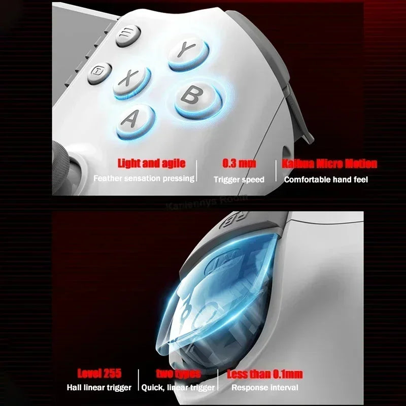 MEMO S3 Gamepad Mobile Type-C Phone Hall Effect Controller Stick