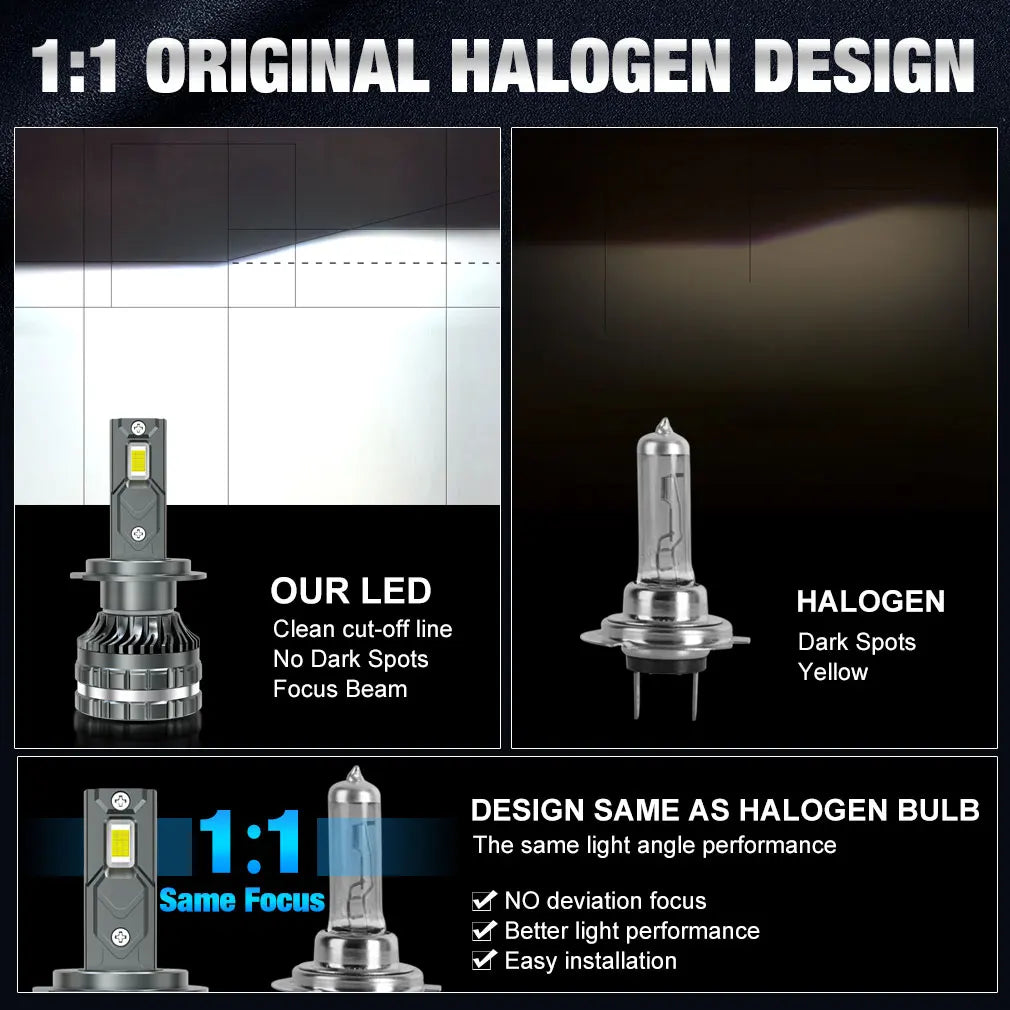 XSTORM H1 H3 H4 H7 LED H8 H11 9005 HB3 9006 HB4 9012 Hir2 Led