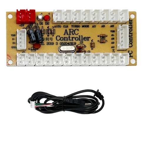 30 Pcs Zero Delay Encoder Arcade Joystick DIY Kit USB Encoder TO PC