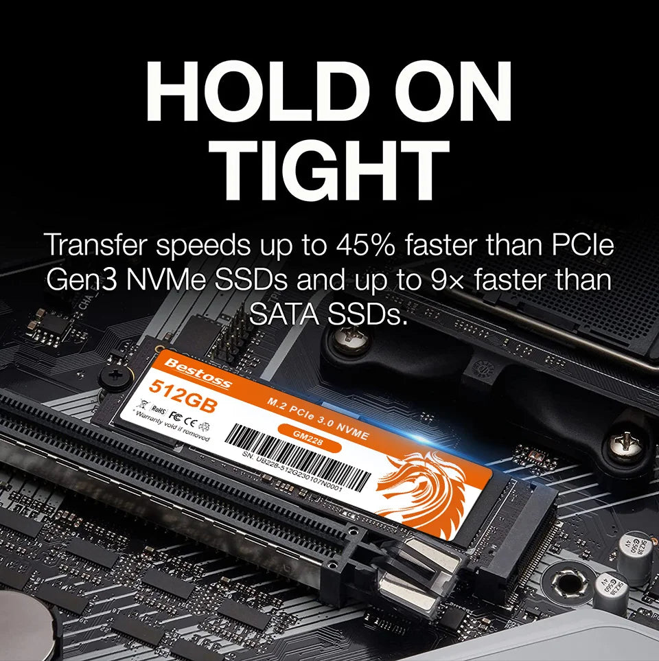 Bestoss Nvme M2 Ssd 1tb Notebook Ssd Nvme M2 256gb Diy Gaming Computer