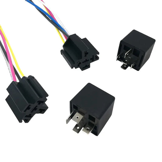 JD2912 4 Pin 5 Pin 40A DC 12V 24V 36V 48V Auto Car Relay with Mounting