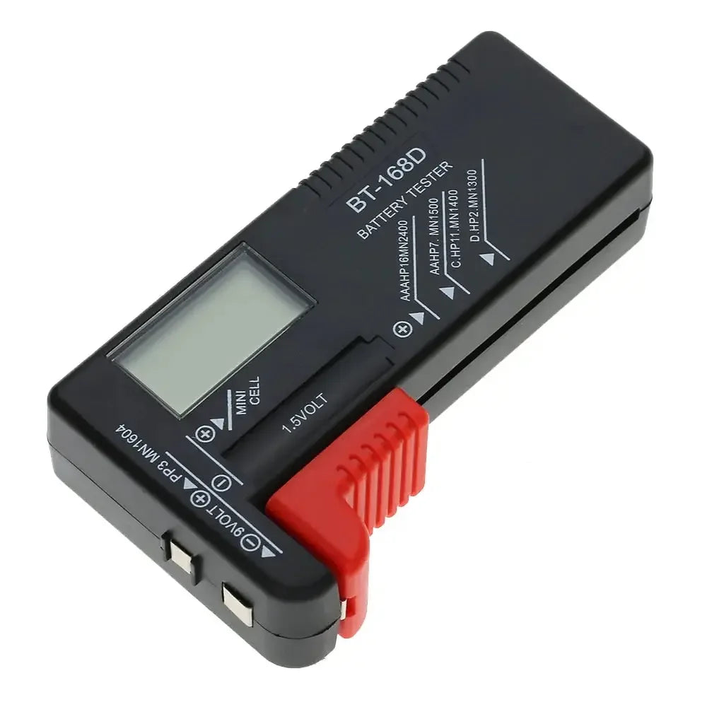 BT-168D Battery Tester Universal Digital LCD Tester AA AAA CD 9V 1.5V